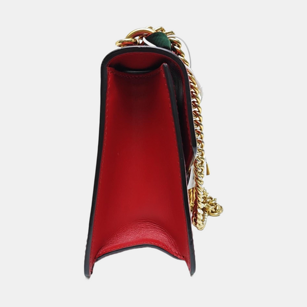 Sylvie Mini Calfskin Red