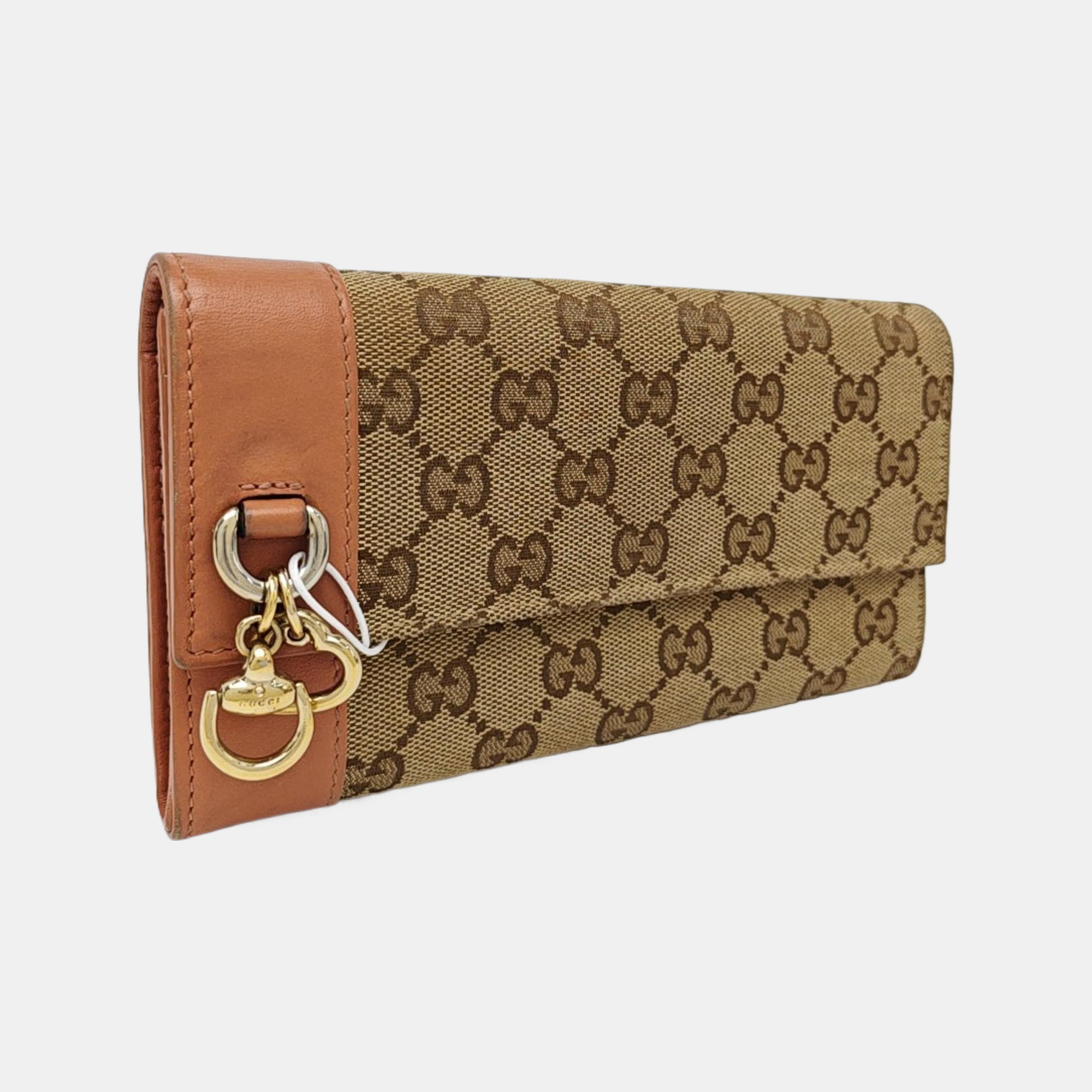 Monogram Canvas Wallet Brown
