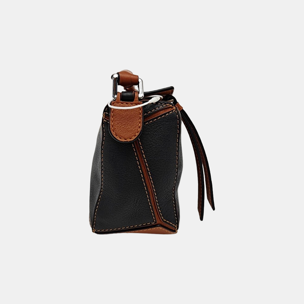 Puzzle Mini Calfskin Multicolor