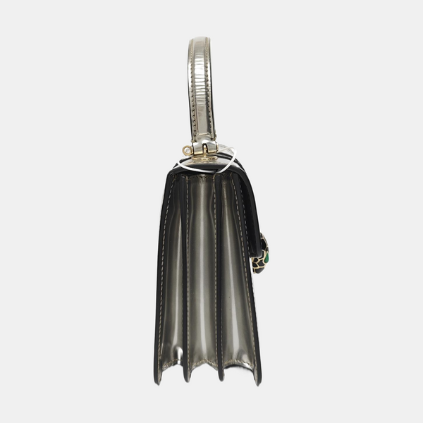 SERPENTI FOREVER Small Calfskin Gray