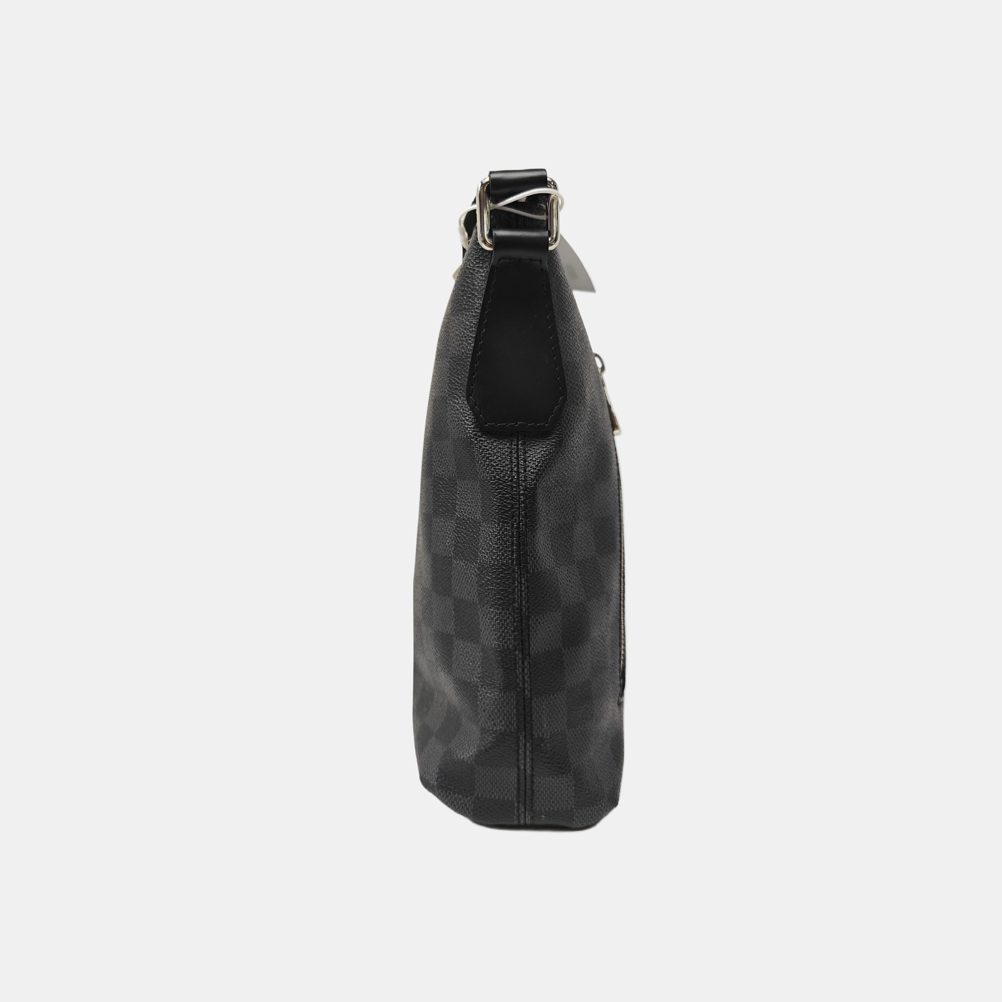 MICK PM Damier Graphite Coated Canvas Black