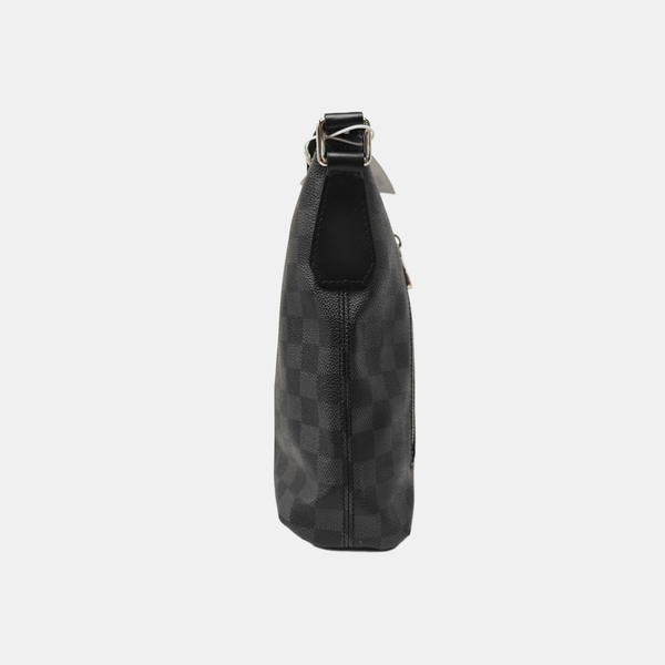 MICK PM Damier Graphite Coated Canvas Black