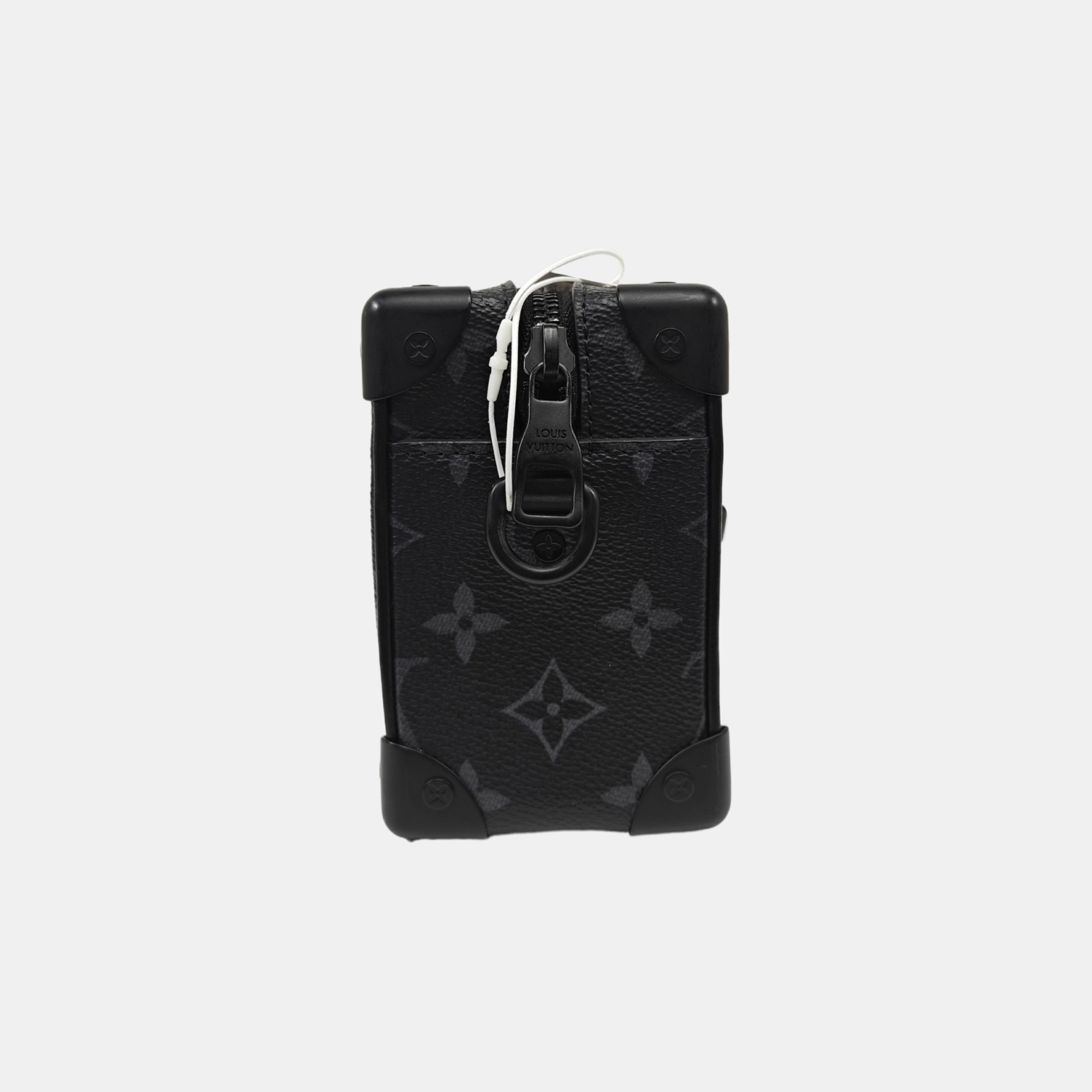 SOFT TRUNK Mini Monogram Coated Canvas Black