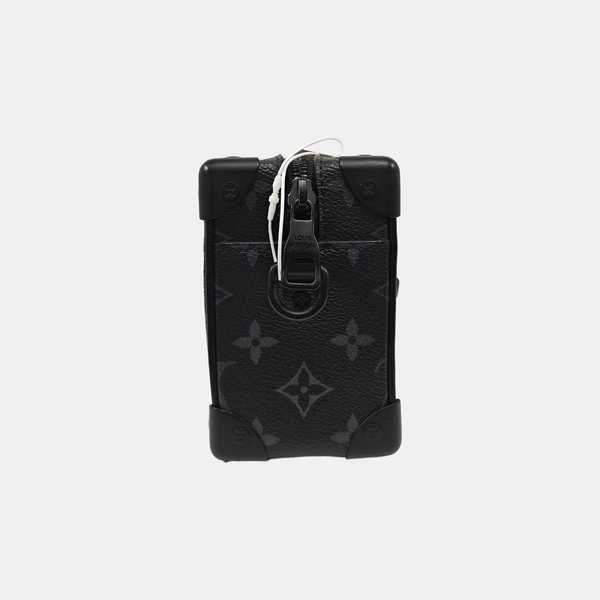 SOFT TRUNK Mini Monogram Coated Canvas Black