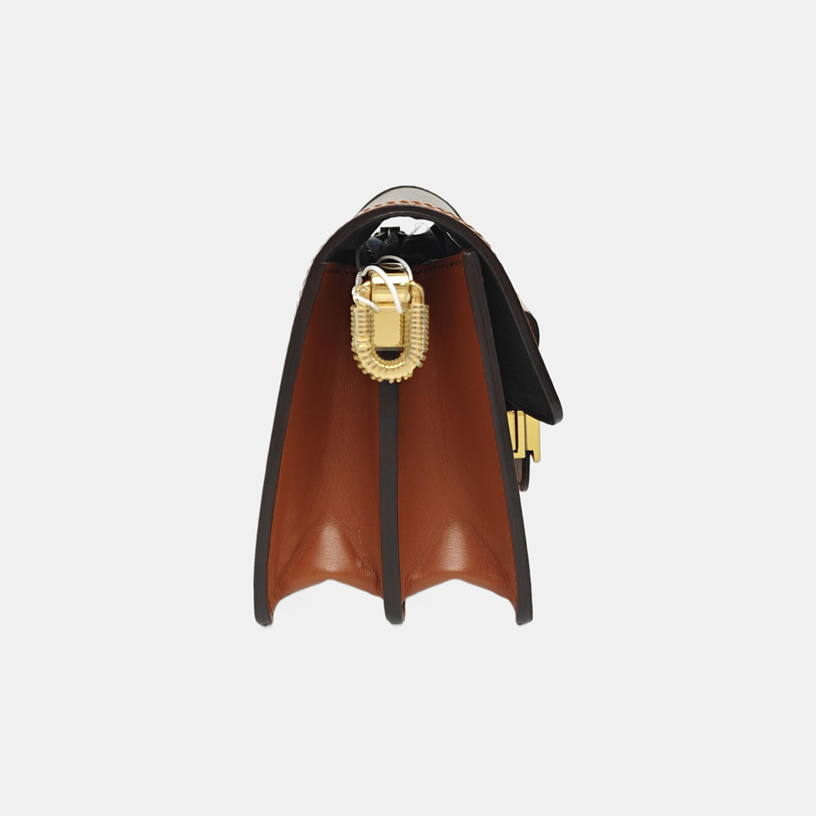 DAUPHINE Mini Monogram Coated Canvas Brown