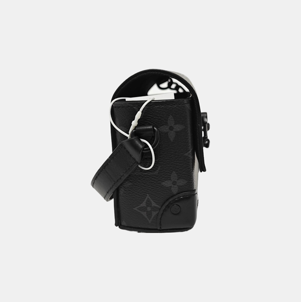 STEAMER Mini Monogram Coated Canvas Black