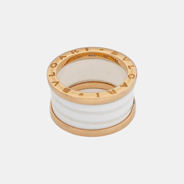 B.ZERO1 18k Rose Gold Ring EU 54