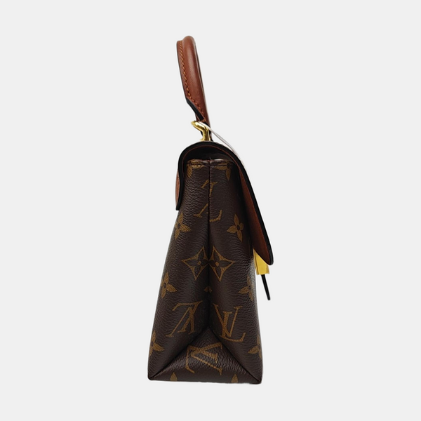 LOCKY BB Monogram Coated Canvas Brown