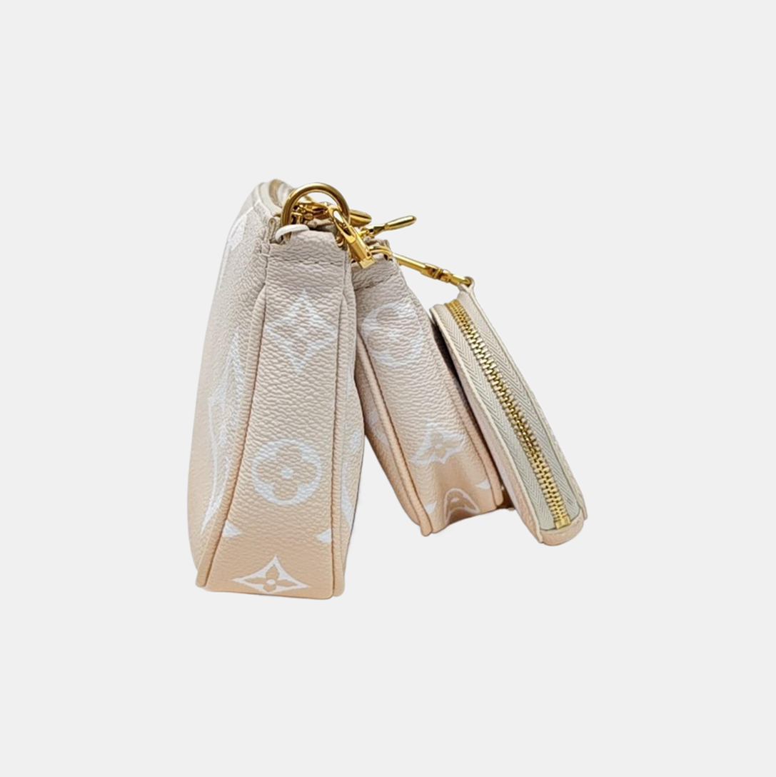 MULTI Monogram Coated Canvas Beige