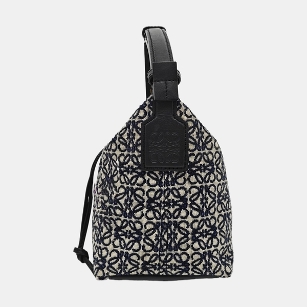 Monogram Canvas Top Handle Bag Blue