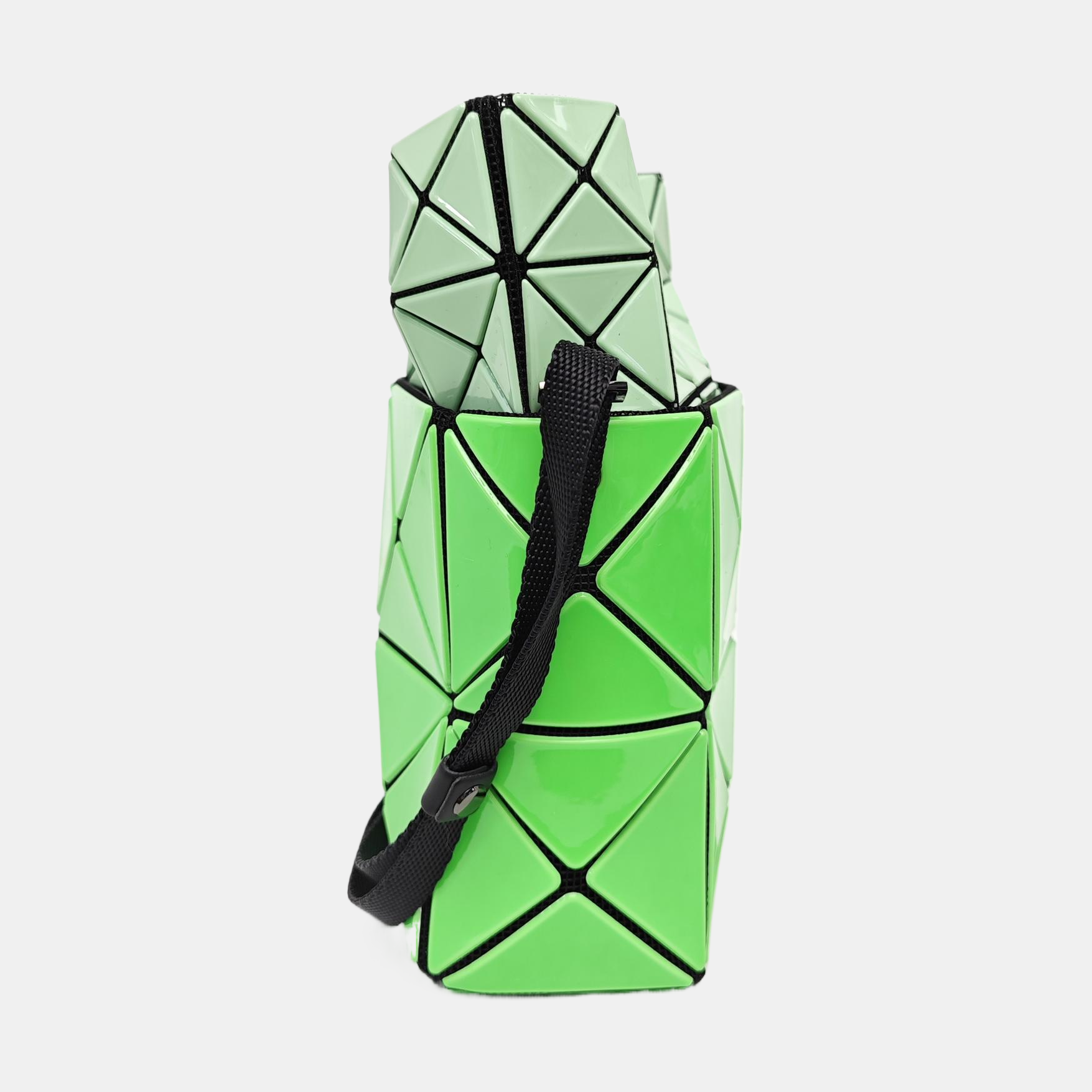 Special Material Bucket Bag Green
