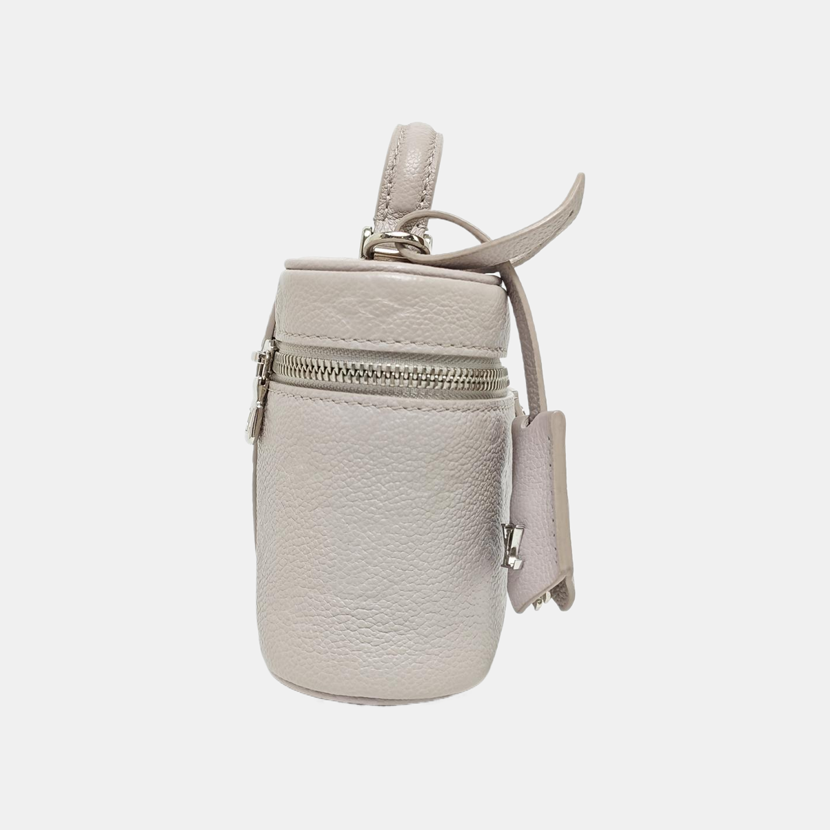 Vanity Chain Pouch Mini Monogram Calfskin Gray