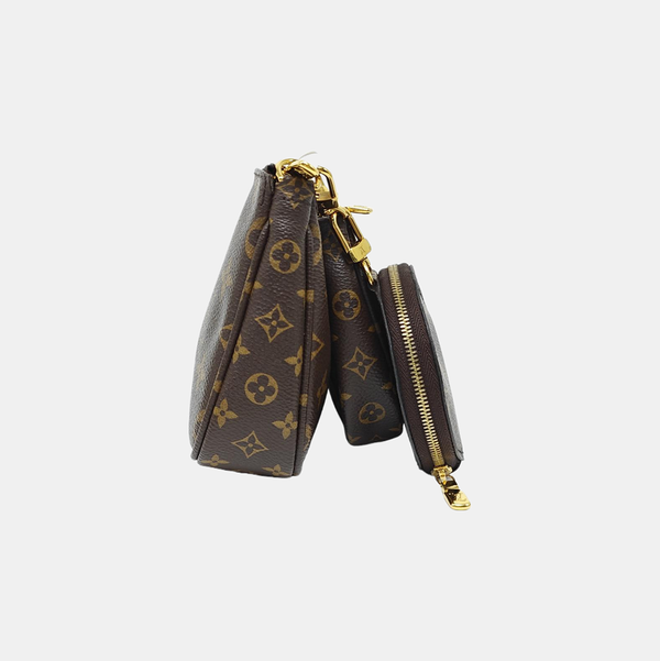MULTI Monogram Coated Canvas Brown