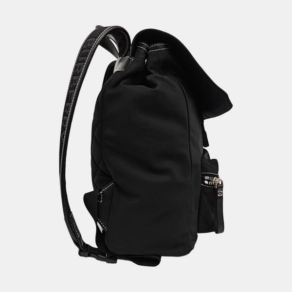 Nylon Backpack Black