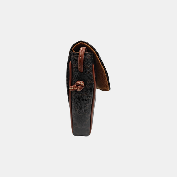 TRIANGLE Coated Canvas Brown