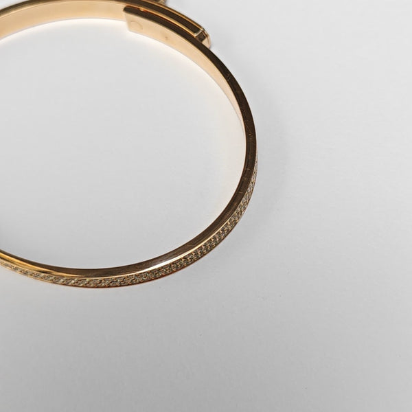 18k Rose Gold Bangle