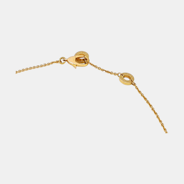 DIVAS' DREAM 18k Rose Gold Blue Necklace