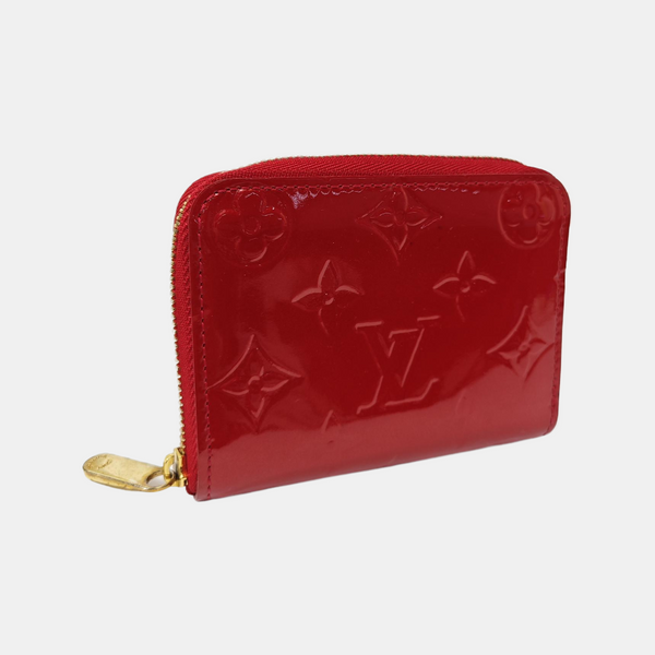 ZIPPY Patent Leather Red Wallet