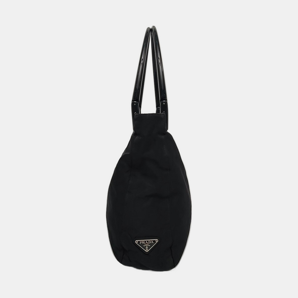 Nylon Tote Bag Black