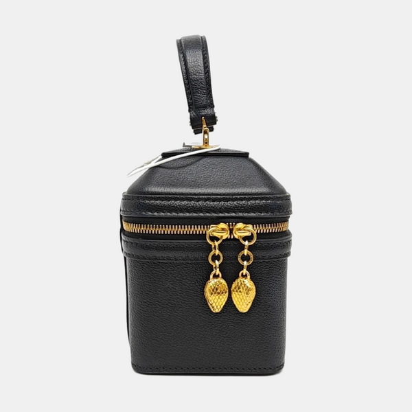 Calfskin Shoulder Bag Black