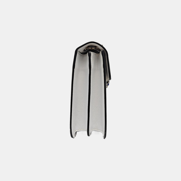 SERPENTI FOREVER Medium Calfskin White