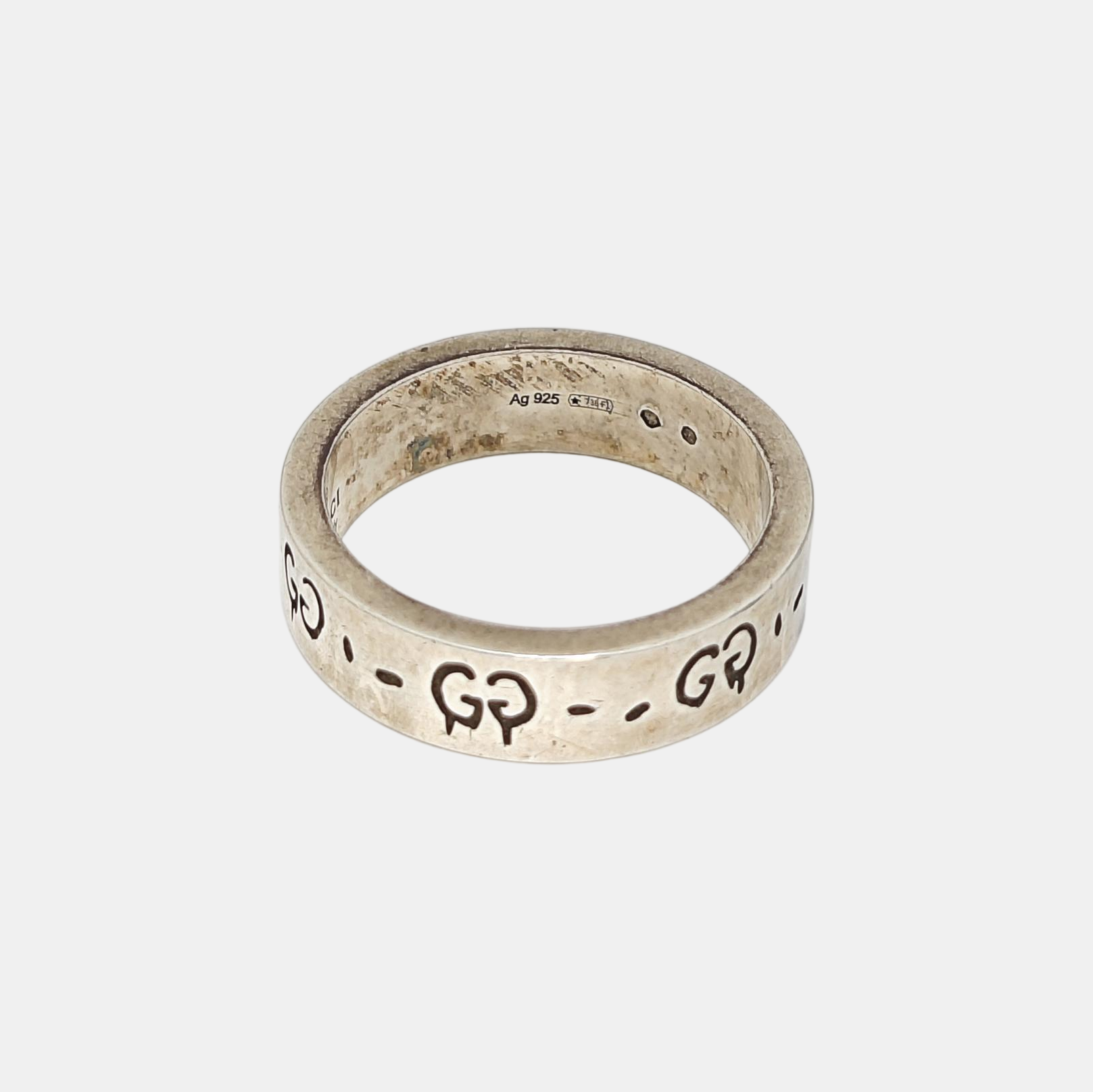 925 Sterling Silver Ring HK 19