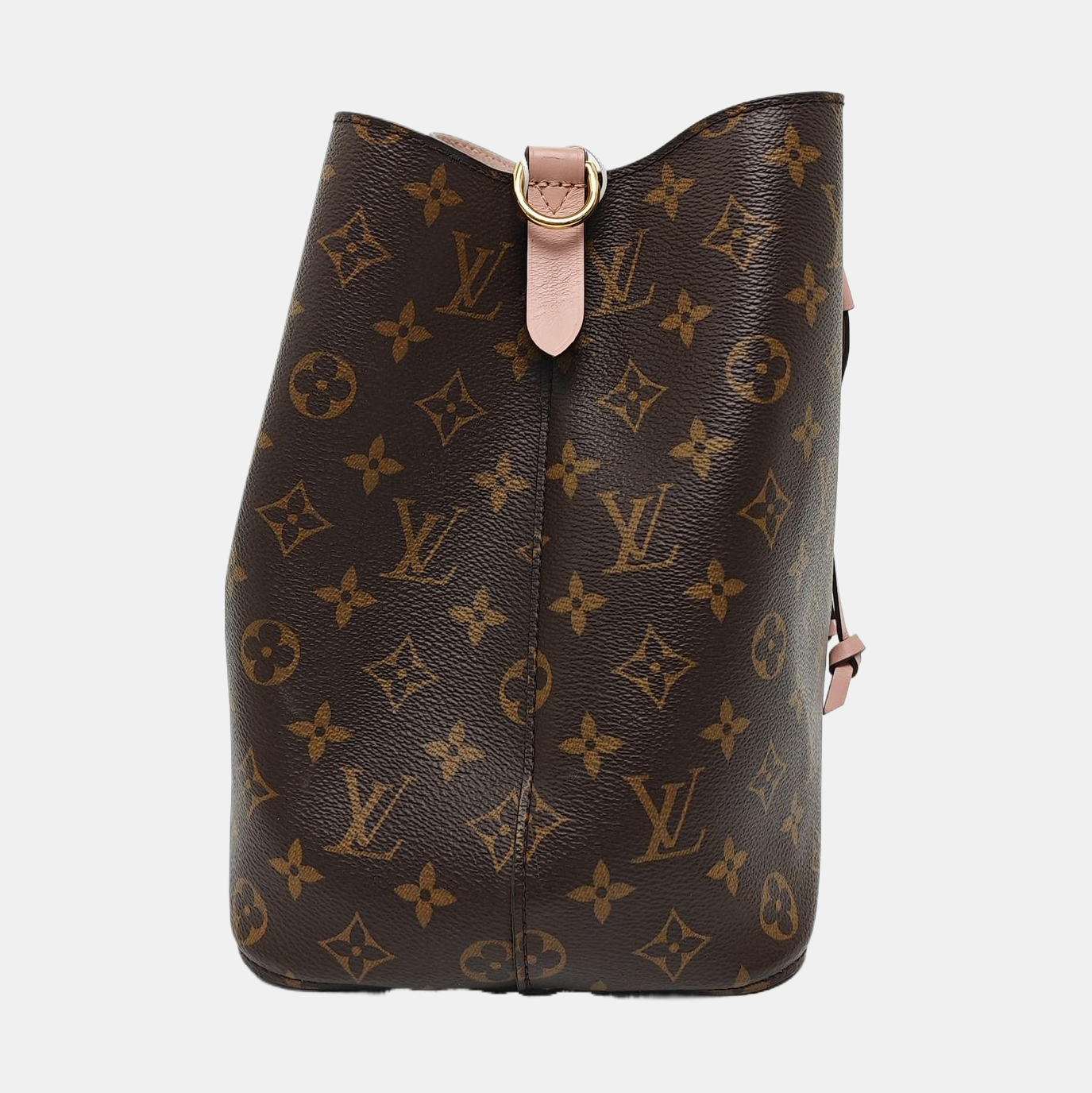 NÉONOÉ MM Monogram Coated Canvas Brown