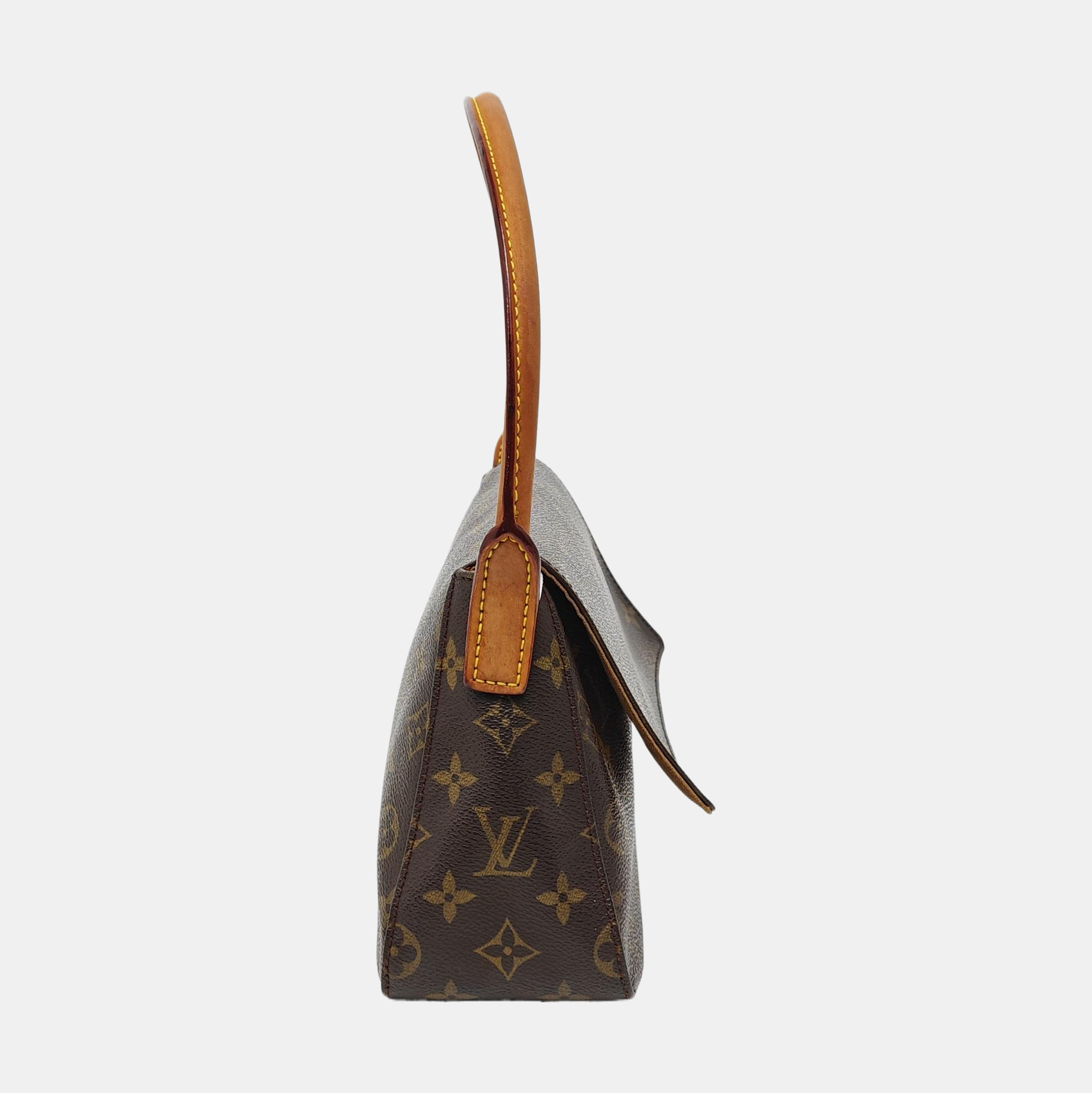 LOOPING PM Monogram Coated Canvas Brown
