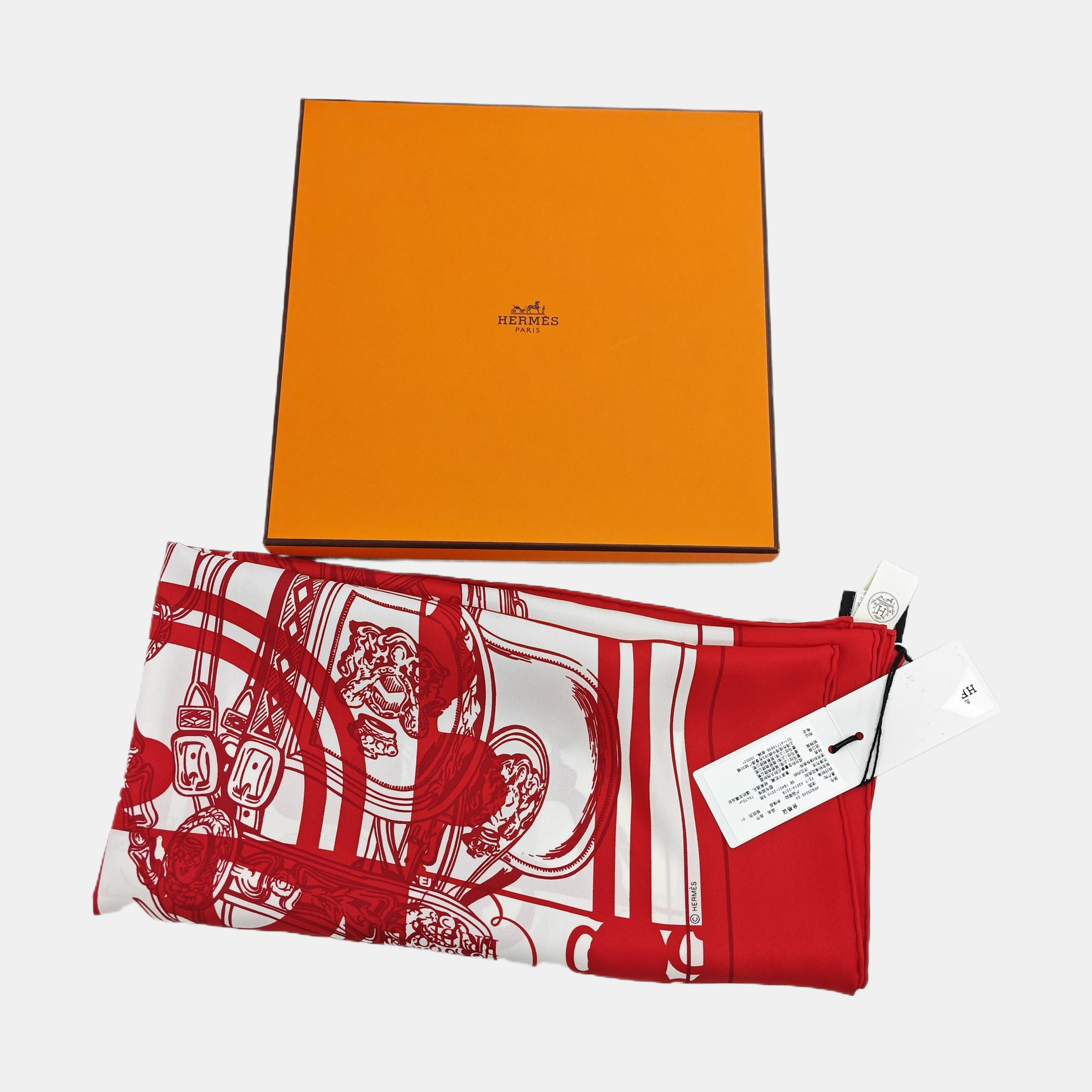 Mulberry Silk Silk Scarf Red