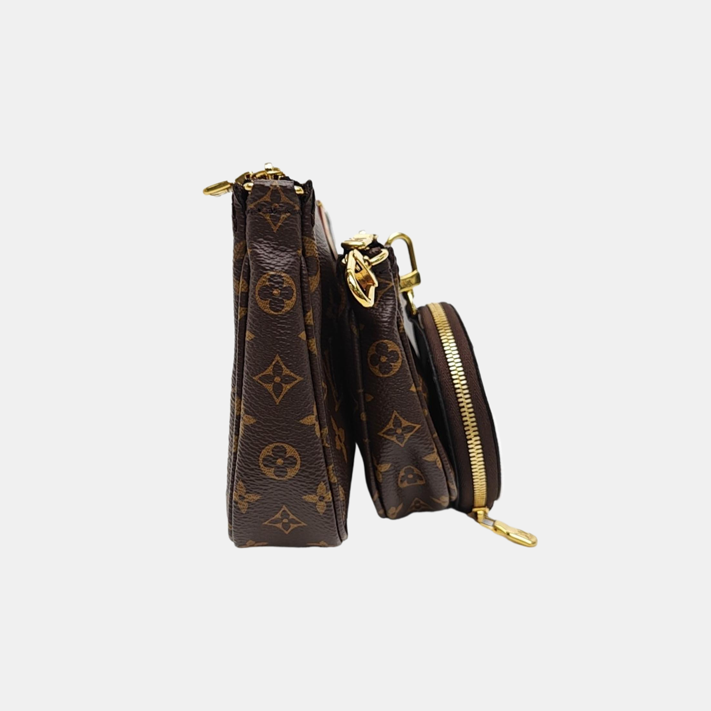 MULTI Monogram Coated Canvas Brown