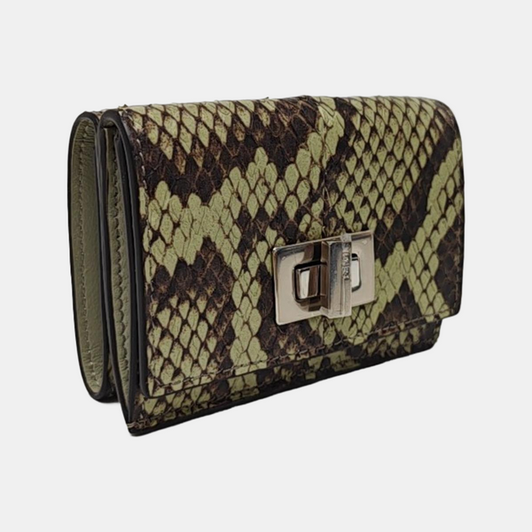 Python Wallet Green
