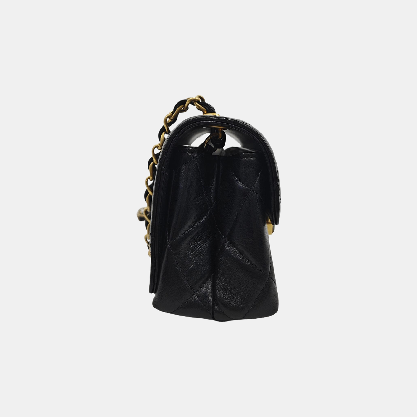 Quilted Lambskin Black