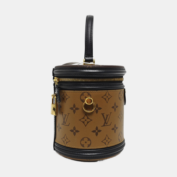 CANNES PM Monogram Coated Canvas Brown
