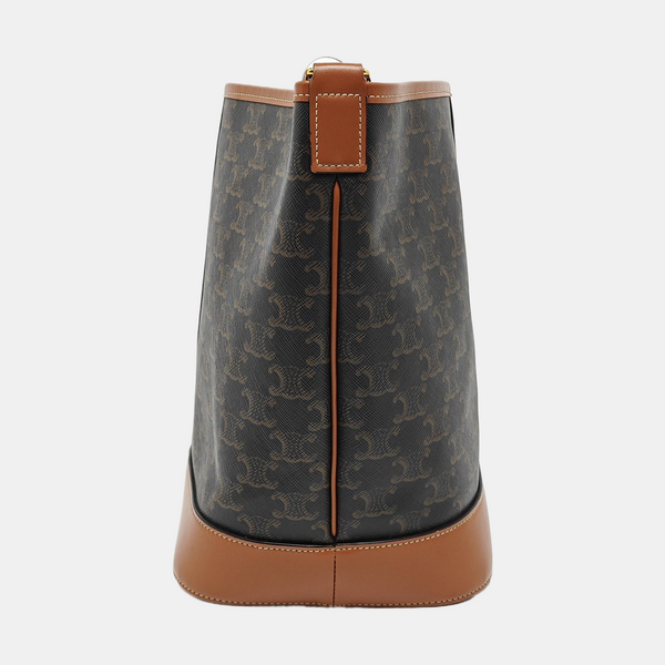 TRIOMPHE CANVAS Medium Coated Canvas Brown