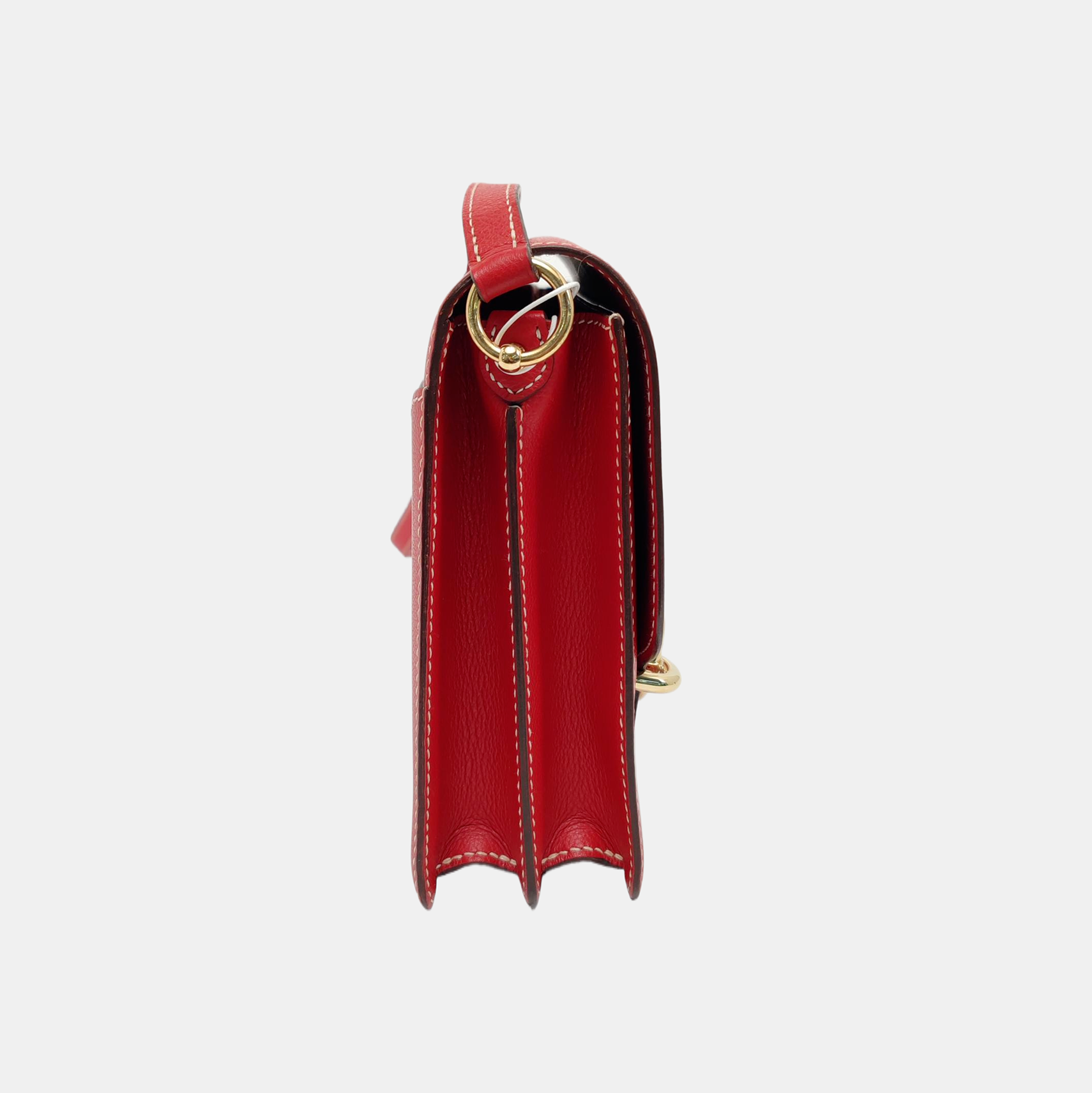 Authenticated pre-owned  Roulis Small Evercolor Red - Shoulder Bag at Looply
