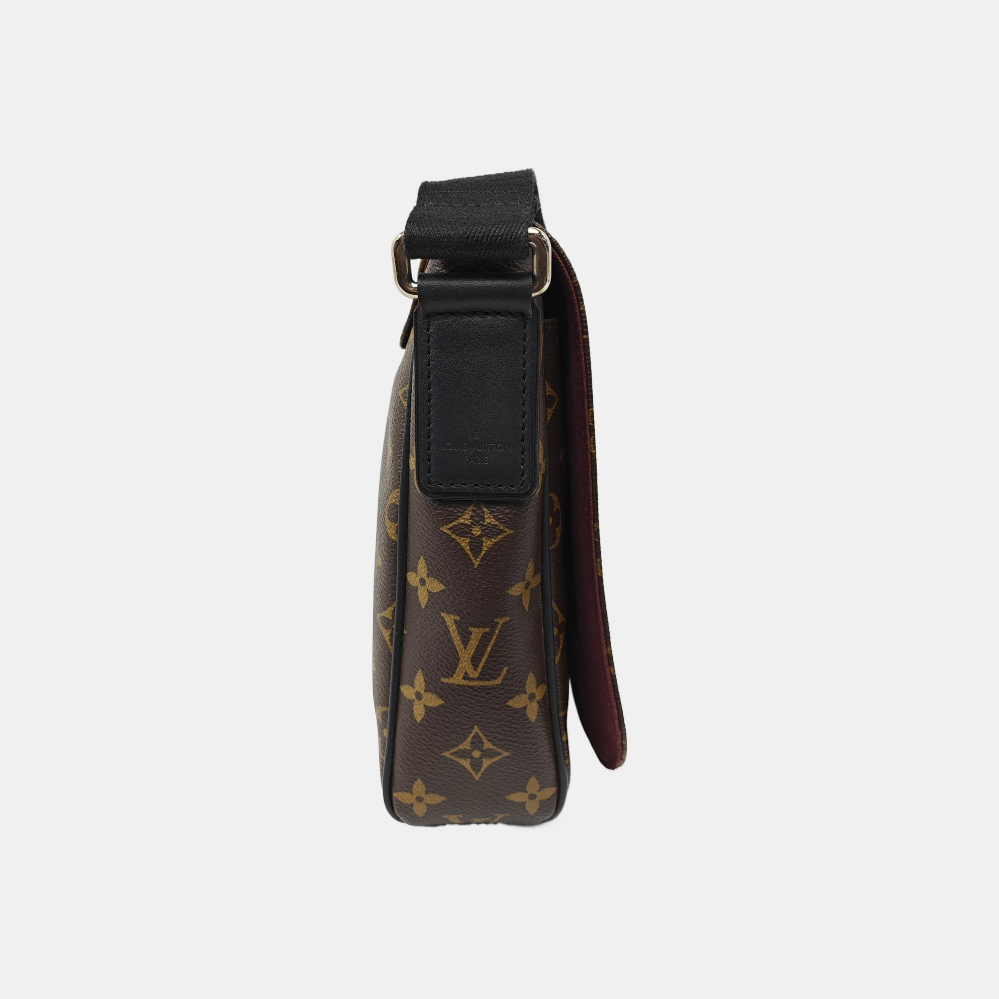 DISTRICT PM Monogram Coated Canvas Brown