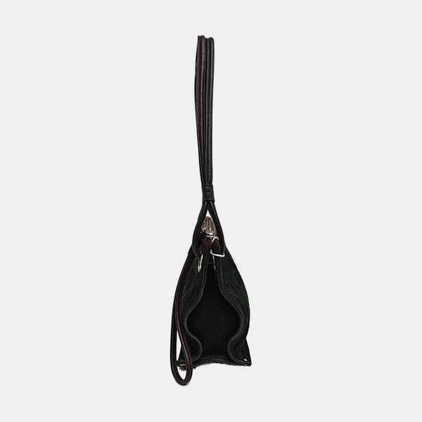 Suede Shoulder Bag Green