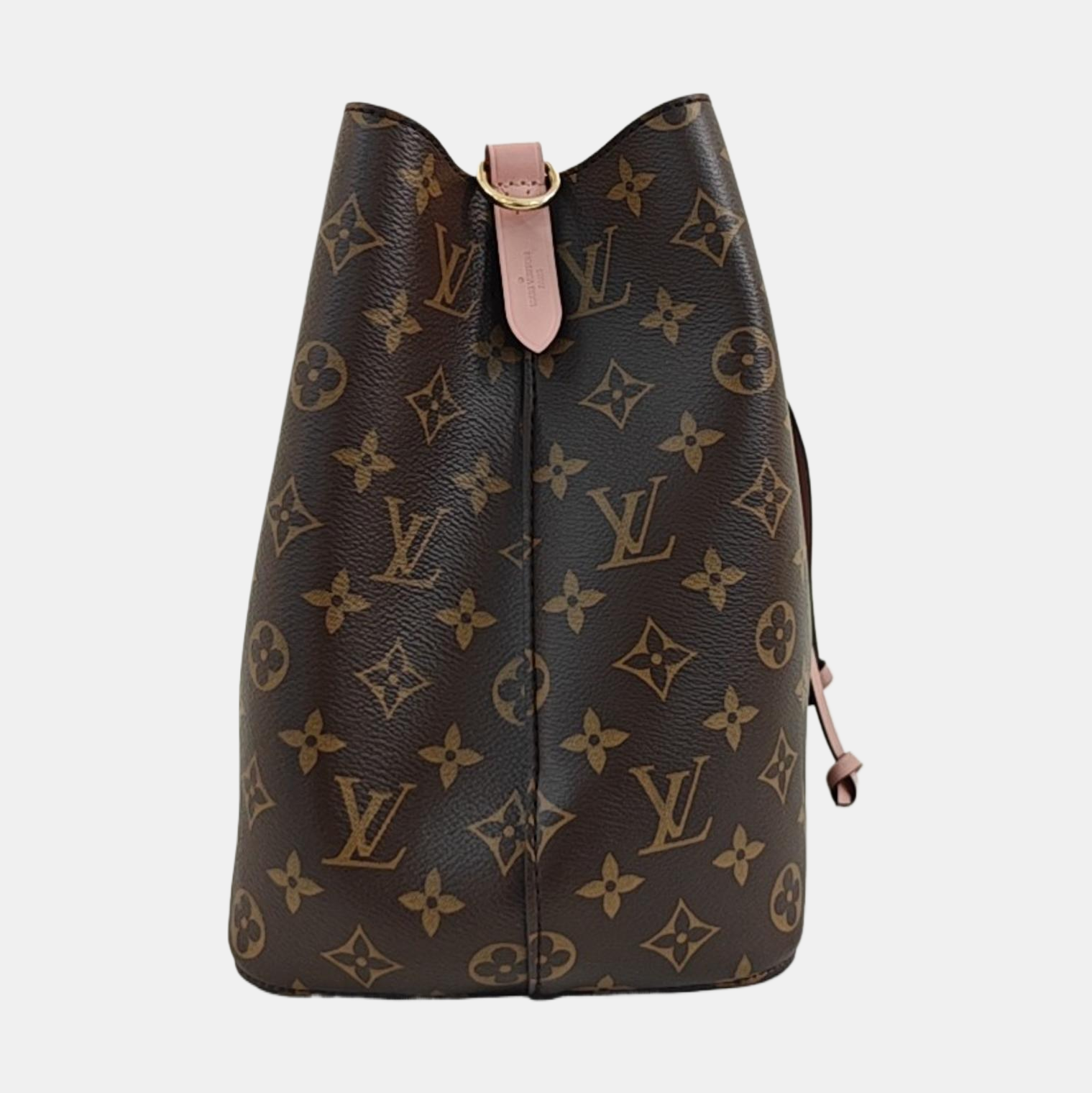 NÉONOÉ MM Monogram Coated Canvas Brown
