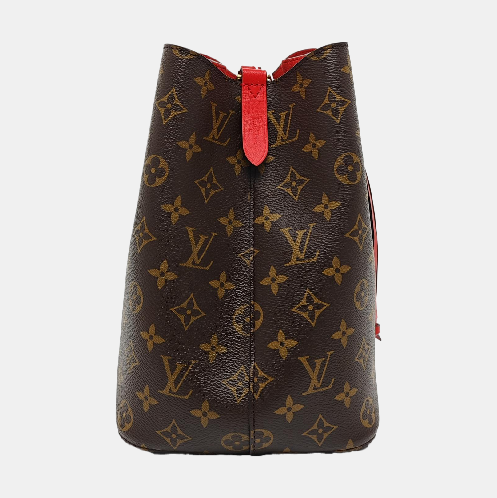 NÉONOÉ MM Monogram Coated Canvas Brown