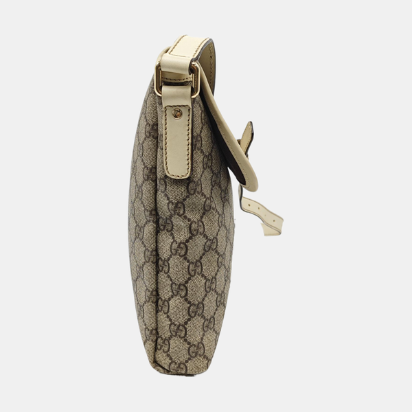 Ligne Shima Monogram Coated Canvas Beige