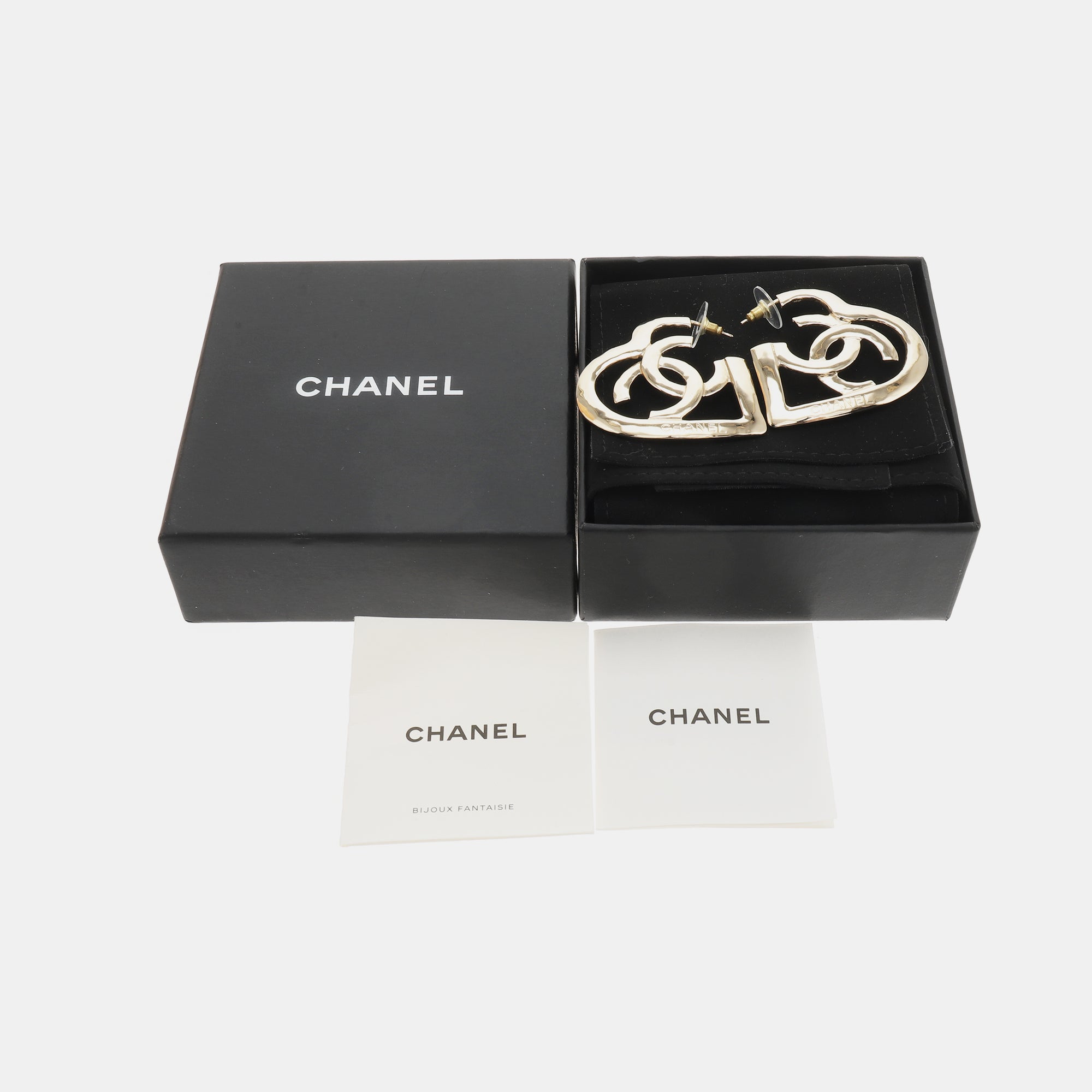 Metal Gold Earrings
