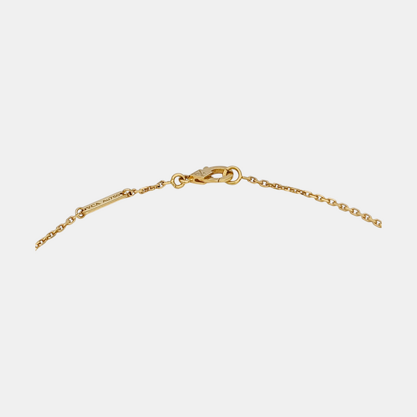 Vintage Alhambra 18k Gold Necklace