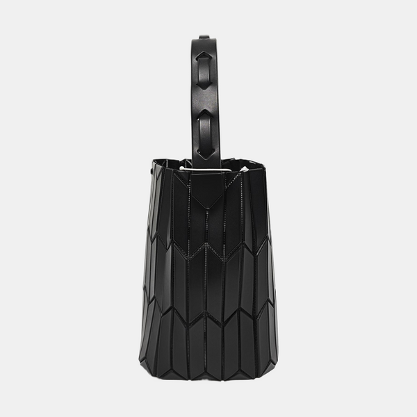 Special Material Top Handle Bag Black