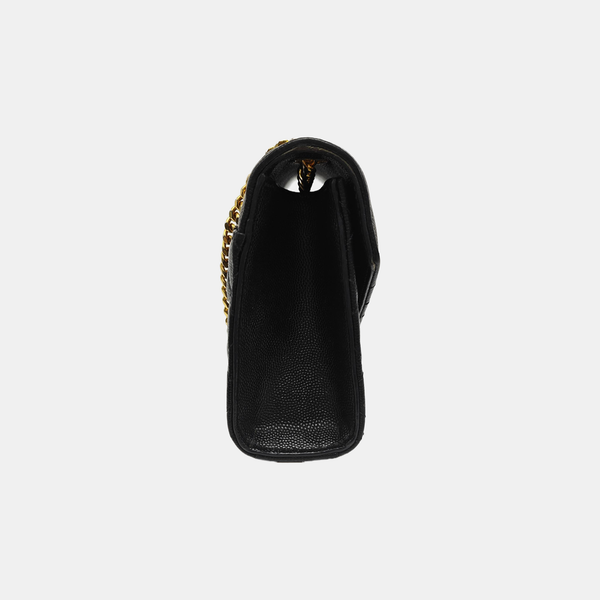 MATELASSE Calfskin Black
