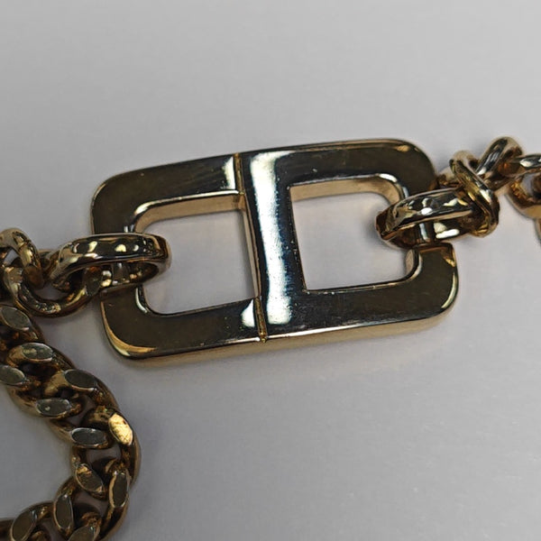 Petit CD Metal Gold Bracelet