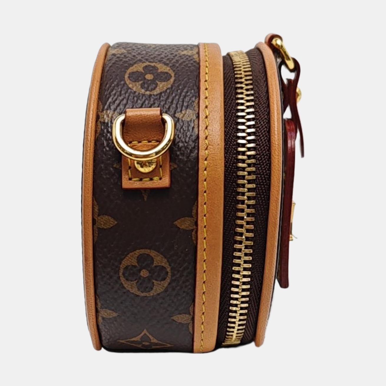 BOITE CHAPEAU Monogram Coated Canvas Brown
