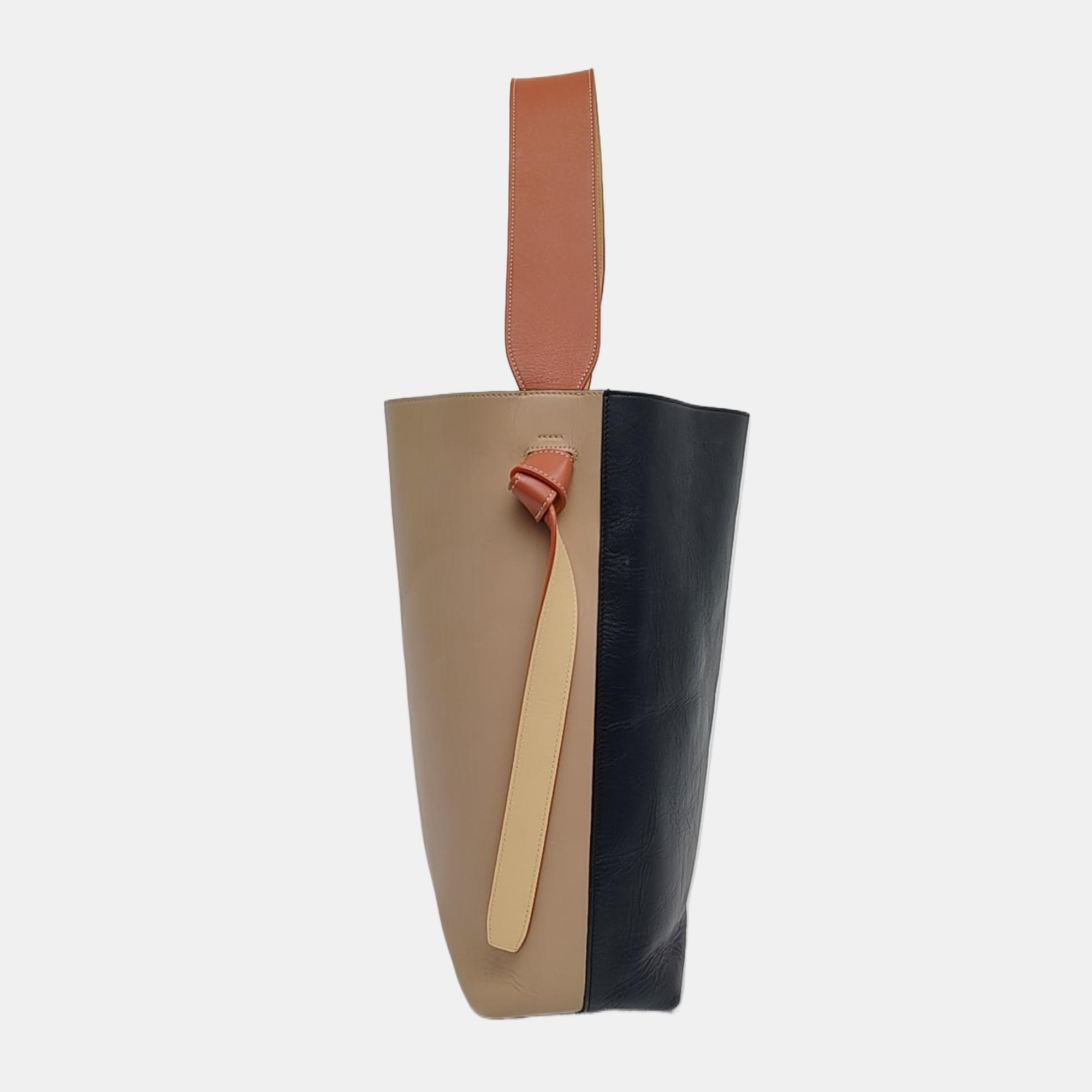 TWISTED CABAS Small Calfskin Blue