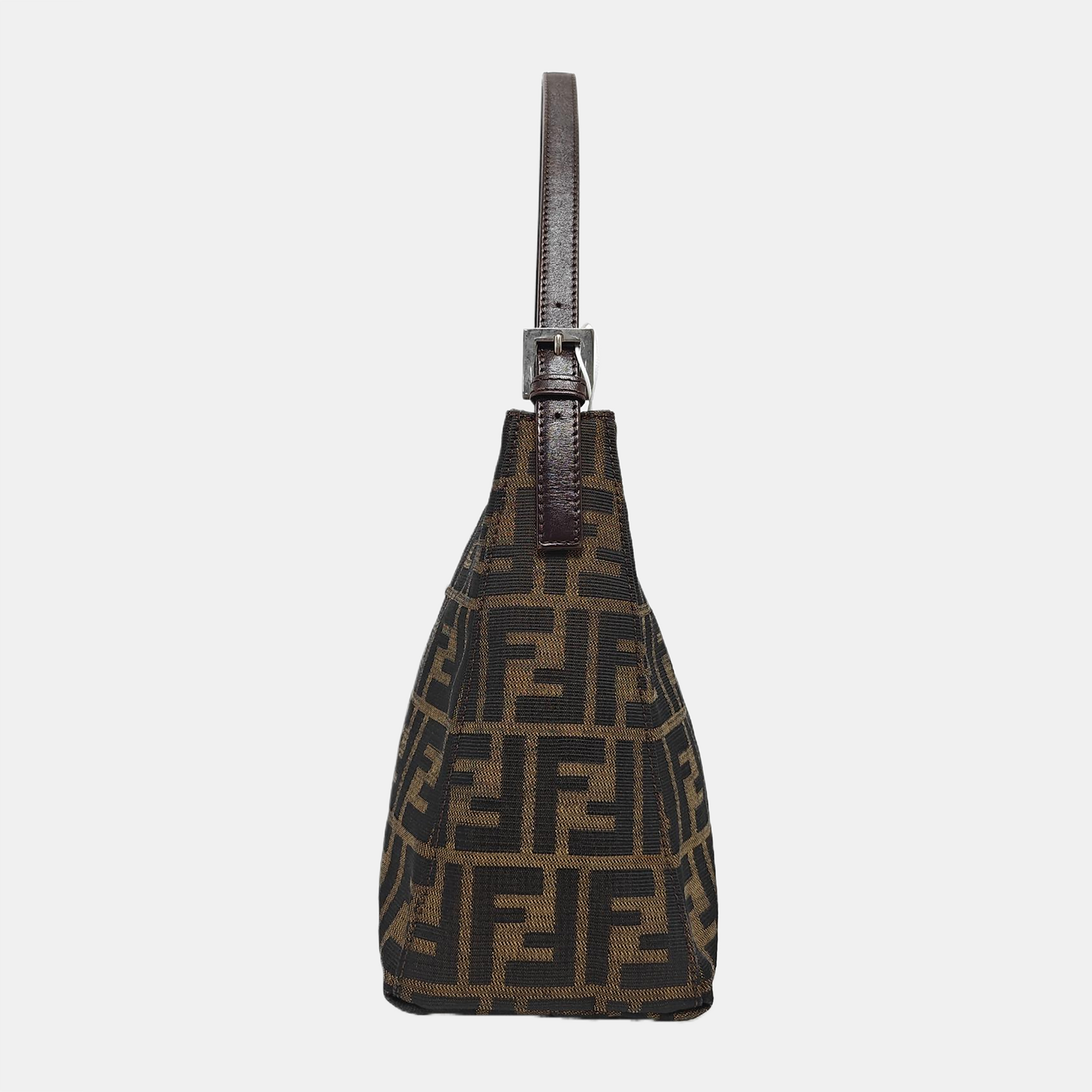 Canvas Shoulder Bag Brown