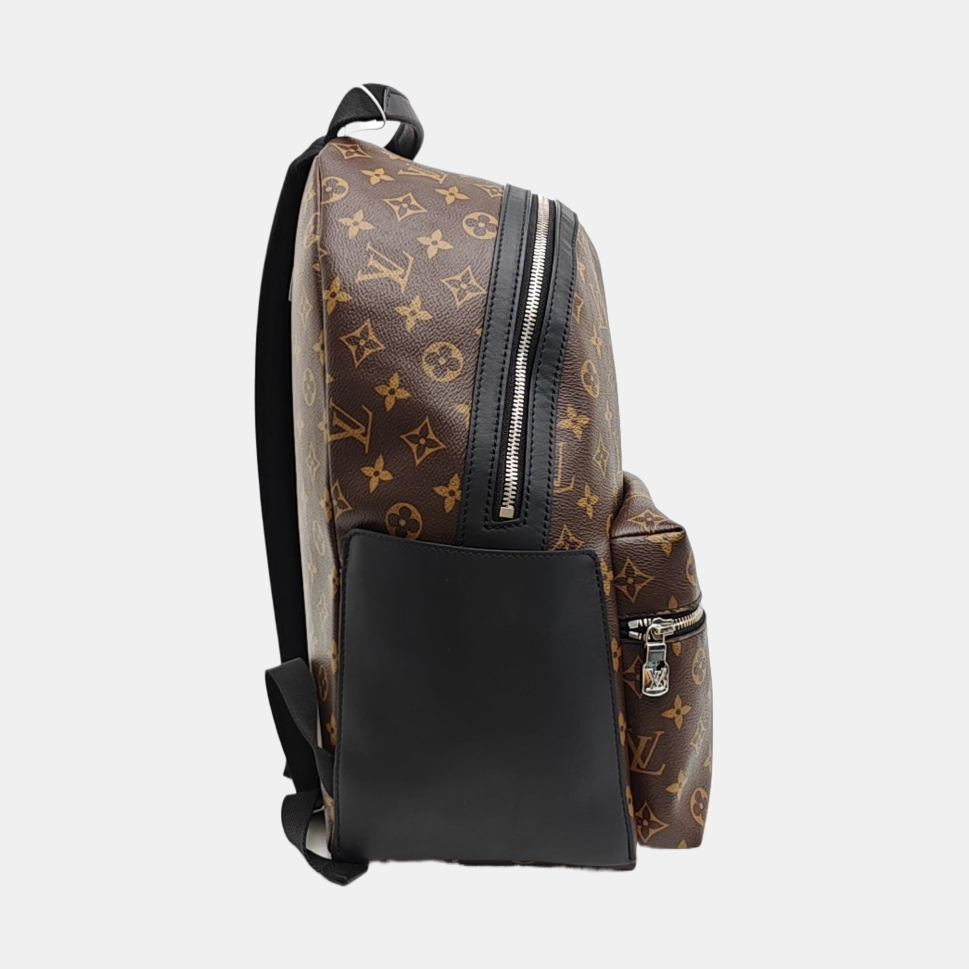 JOSH PM Monogram Coated Canvas Brown