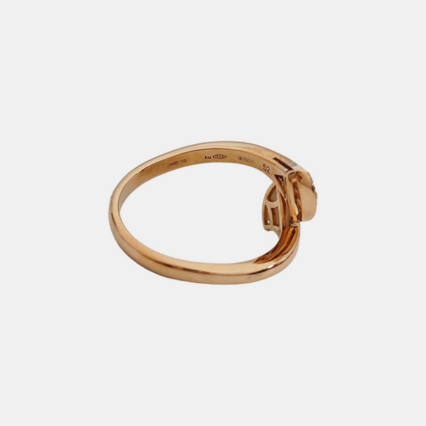 DIVAS' DREAM 18k Rose Gold Ring EU 52